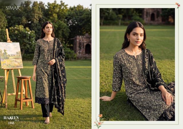 Glossy simar haseen vol - 10 wholesale dress materials coimbatore